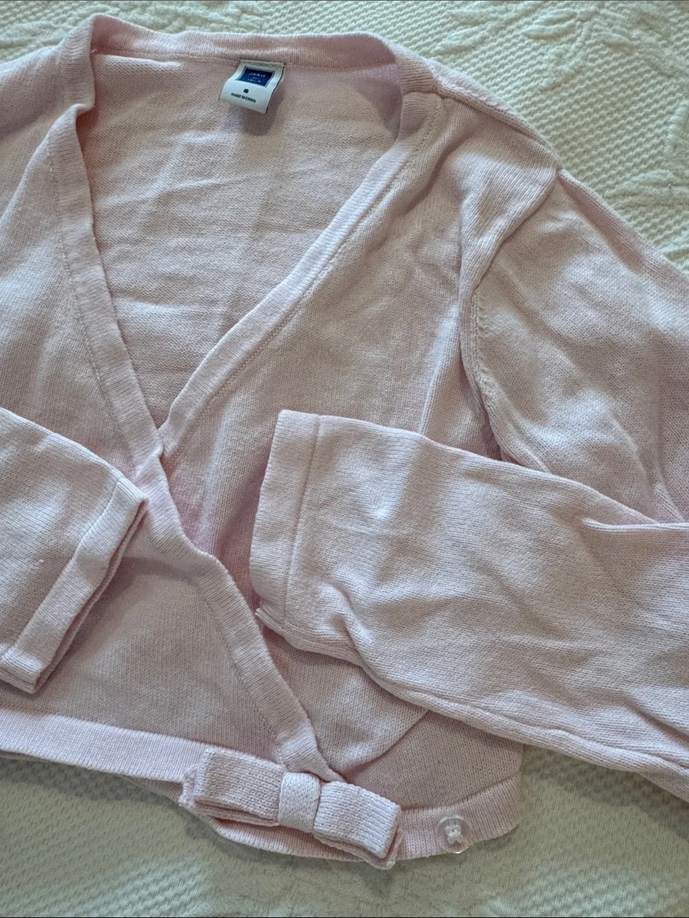 Matching set - Ballerina size 6 Janie and Jack Pale Pink Top and Leggings